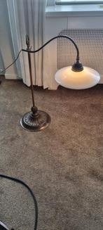 Vintage Brons bankierslamp, Antiek en Kunst, Ophalen of Verzenden