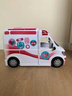 Barbie Ambulance met licht en geluid, Kinderen en Baby's, Speelgoed | Speelgoedvoertuigen, Ophalen of Verzenden, Zo goed als nieuw