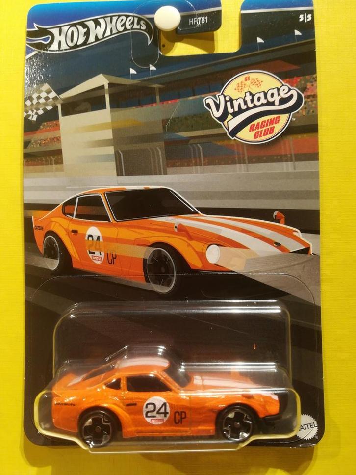 Custom Datsun 240Z Hot Wheels Vintage Racing Club HRT81 5/5, Hobby en Vrije tijd, Modelauto's | Overige schalen, Nieuw, Auto, Ophalen of Verzenden