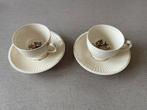 Wedgwood Conway, 2 kleine thee kop en schotels, Huis en Inrichting, Keuken | Servies, Ophalen of Verzenden, Zo goed als nieuw