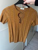 Sandro top cognac goud maat L nieuw lurex, Kleding | Dames, T-shirts, Ophalen of Verzenden, Zo goed als nieuw, Maat 38/40 (M)