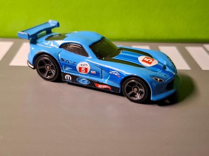 Hotwheels - Dodge SRT Viper GTS-R [blauw] 1/60, Hobby en Vrije tijd, Modelauto's | Overige schalen, Gebruikt, Auto, Ophalen of Verzenden