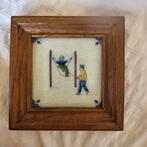 Makkum tichelaar tegel, Ophalen of Verzenden