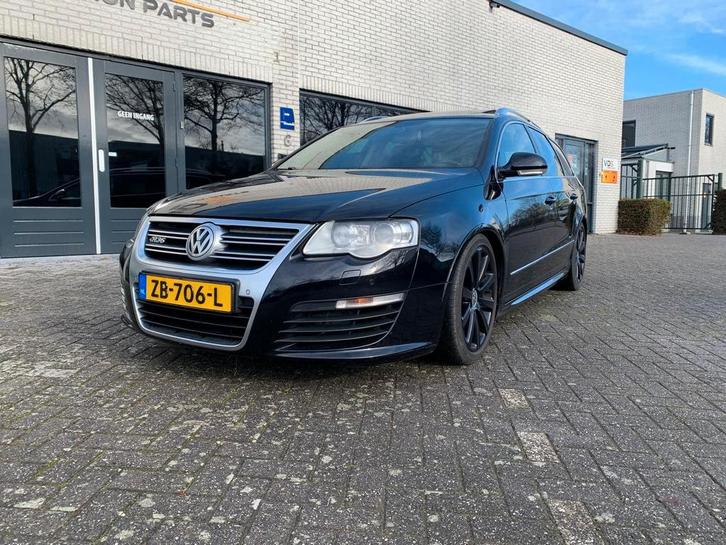 Volkswagen Passat R36 3.6 V6 FSI 4MOTION AUT 2008 Zwart, Auto's, Volkswagen, Particulier, Passat, Benzine, F, Stationwagon, Automaat