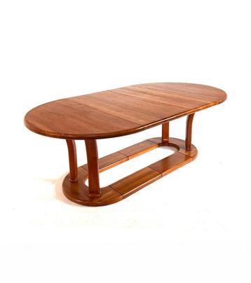 Vintage XXL verlengbare Deense eettafel ‘70 beschikbaar voor biedingen