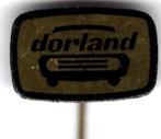 Dorland auto rijschool blik speldje ( B_138 ), Ophalen of Verzenden, Zo goed als nieuw, Transport, Speldje of Pin