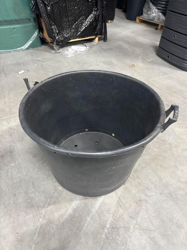 160L boomkuip met 1 kapot handvat, Tuin en Terras, Bloembakken en Plantenbakken, Zo goed als nieuw, Kunststof, Tuin, Rond, Ophalen