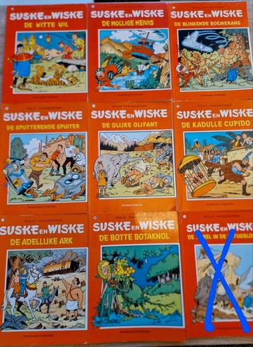 Suske en Wiske stripboeken | Per stuk € 1,25 beschikbaar voor biedingen