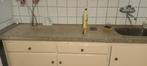 Terrazzo keukenblad met rvs spoelbak., Huis en Inrichting, Keuken | Complete keukens, Ophalen of Verzenden, Zo goed als nieuw