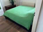 Malm bed 180x 200 met M-line matras, Ophalen, Bruin, Tweepersoons, Zo goed als nieuw