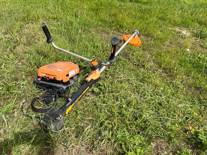 Pellenc Bosmaaier Excelion 2000 set met ULIB accu, rugaccu, Tuin en Terras, Bosmaaiers, Gebruikt, Accu, 30 tot 50 cm, Ophalen