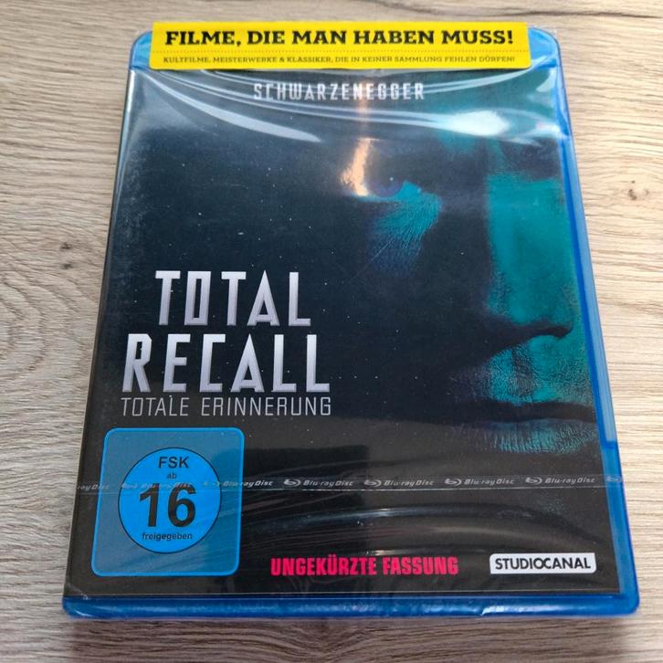 Total Recall (Blu-ray, IMPORT) NEW, Cd's en Dvd's, Blu-ray, Zo goed als nieuw, Science Fiction en Fantasy, Ophalen of Verzenden
