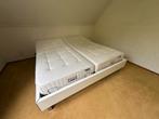 Tweepersoons Ergosleep bed met Pullman Silverline matrassen, Ophalen, Verstelbaar, 210 cm, Tweepersoons