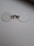 Antieke Knijpbril met Etui, Antiek en Kunst, Ophalen of Verzenden