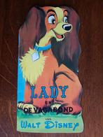 Lady en de Vagebond,  Walt Disney, oud vormboekje, jaren '50, Verzamelen, Ophalen of Verzenden