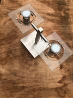 Spots rvs, Huis en Inrichting, Lampen | Spots, Ophalen, Gebruikt