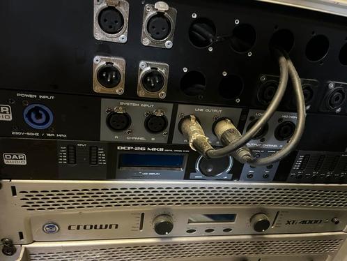 Te koop dap set met crown xti 4000, Audio, Tv en Foto, Professionele Audio-, Tv- en Video-apparatuur, Zo goed als nieuw, Ophalen of Verzenden