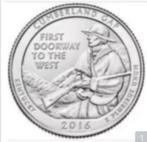 Amerika - Quarter 2016 - Cumberland Gap - Unc, Verzenden, Noord-Amerika, Losse munt