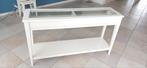 Liatorp sidetable, wit, Ophalen, Gebruikt, 100 tot 150 cm, 25 tot 50 cm