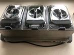 Buffetverwarmer 3 vaks, Ophalen