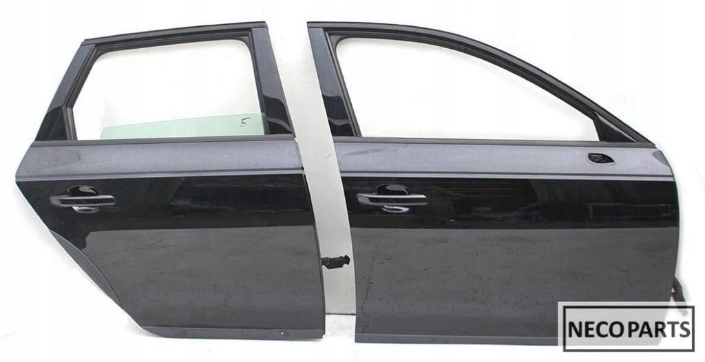 AUDI A4 ALLROAD PORTIER DEUR ORIGINEEL ALLES LEVERBAAR, Auto-onderdelen, Carrosserie en Plaatwerk, Achterklep, Audi, Achter, Gebruikt