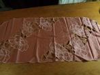 oud roze loper 90 cm bij 37 cm, Antiek en Kunst, Antiek | Kleden en Textiel, Ophalen of Verzenden
