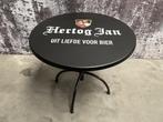 Hertog jan tafel prachtige tafel voor in de mancave, rond 80, Huis en Inrichting, Ophalen, 50 tot 100 cm, Rond, 50 tot 100 cm