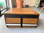 CD Meubeltje Opbergkastje 40 CD’s Vintage Teak, Ophalen of Verzenden, Zo goed als nieuw, X, X