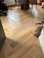 Visgraat Lamelparket Eiken Knoestarm Geolied, 50 tot 150 cm, Nieuw, 5 tot 10 m², 10 tot 30 cm