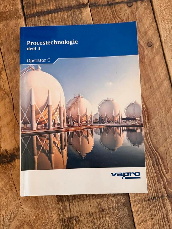 Vapro Procestechnologie Deel 3 - Operator C, Boeken, Techniek, Gelezen, Overige onderwerpen, Ophalen of Verzenden