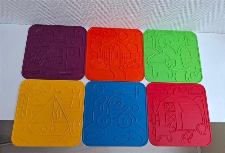 Tekensjablonen, Tupperware- Tuppertoys, Huis en Inrichting, Keuken | Tupperware, Gebruikt, Overige typen, Ophalen of Verzenden