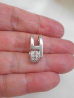 Zilveren hanger met steentjes nr.530, Overige voorstellingen, Verzenden, Zo goed als nieuw, Zilver