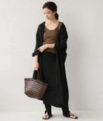 Can Pep Rey prachtige kimono jas M zwart katoen/modal, Maat 38/40 (M), Zwart, Nieuw, Ophalen of Verzenden