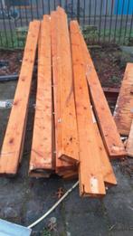 houten balken, Doe-het-zelf en Verbouw, Hout en Planken, Ophalen, Gebruikt, Balk, Vuren