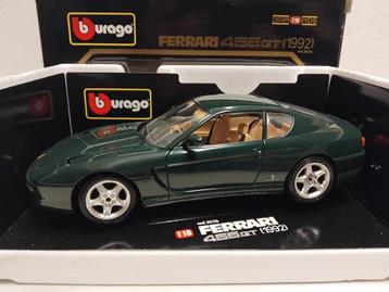 Ferrari 456 GT 2+2 Prins Bernhard AA13 kenteken Bburago KRD beschikbaar voor biedingen