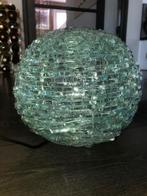 Italiaanse tafellamp glas ,1970s, Ophalen of Verzenden, Gebruikt, Glas, Minder dan 50 cm