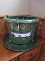 Petroleumstel 4 pits incl nieuwe lont., Antiek en Kunst, Ophalen