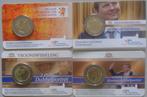 Coincards 4 stuks 2 Euro uit 2013 en 2014 in BU-kwaliteit, Postzegels en Munten, Munten | Nederland, Verzenden, Koningin Beatrix