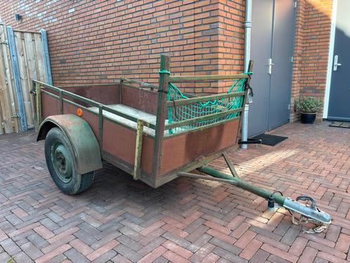 Aanhanger aanhangwagen kar ongeremd nieuwe verlichting, Auto diversen, Aanhangwagen-onderdelen, Gebruikt, Ophalen of Verzenden
