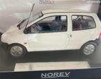 RENAULT TWINGO 1995 Wit LIMED. schaal 1/18 NOREV ref 185289, Verzenden, Nieuw, Auto, Norev