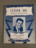 Bladmuziek Lesson One - Russ Conway, Ophalen of Verzenden, Artiest of Componist