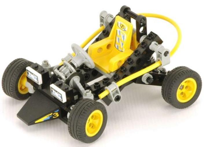 Lego Technic set 8207 Duinracer., Kinderen en Baby's, Speelgoed | Duplo en Lego, Zo goed als nieuw, Lego, Complete set, Ophalen of Verzenden