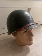 29th infantry us m1 helm wo2, Verzamelen, Amerika, Ophalen of Verzenden, Helm of Baret, Landmacht