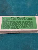 kaartmeter vintage in originele doos vintage, Verzamelen, Ophalen of Verzenden