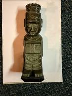 Obsidiaan indiaan Azteek totem beeldje sculptuur, Ophalen of Verzenden