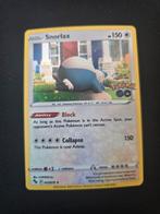 Snorlax 055/078 Pokemon Go, Ophalen of Verzenden, Zo goed als nieuw, Losse kaart, Foil