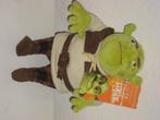 Shrek beanie pluche + Shrek pop Mac Donalds 3 stuks 2007, Ophalen of Verzenden, Zo goed als nieuw