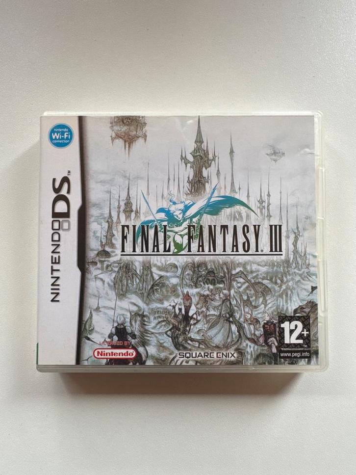 Final Fantasy III - Nintendo DS, Spelcomputers en Games, Games | Nintendo DS, Gebruikt, Role Playing Game (Rpg), 1 speler, Vanaf 12 jaar