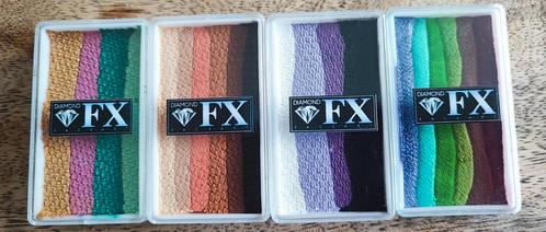 Schmink DFX paletten splitcakes losse kleuren penselen, Hobby en Vrije tijd, Knutselen, Nieuw, Materiaal, Ophalen of Verzenden