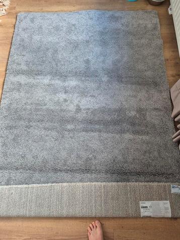 Ikea Stoense Grijs Tapijt 133x195cm - Recent Gereinigd beschikbaar voor biedingen